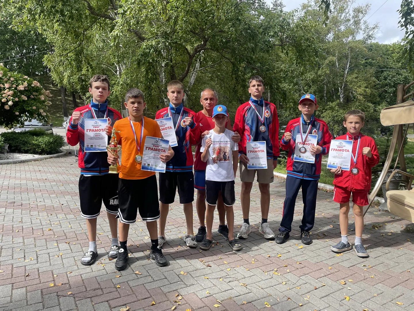 Полный комплект медалей на "Ливадийском ринге"