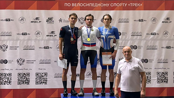 Рядовой спортроты Санкт-Петербурга — призёр чемпионата России по трековому велоспорту