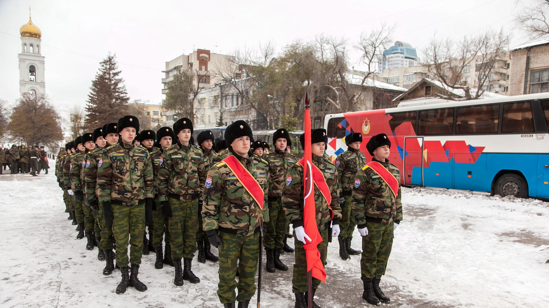 Юнармейцы Самары приняли участие в Параде Памяти
