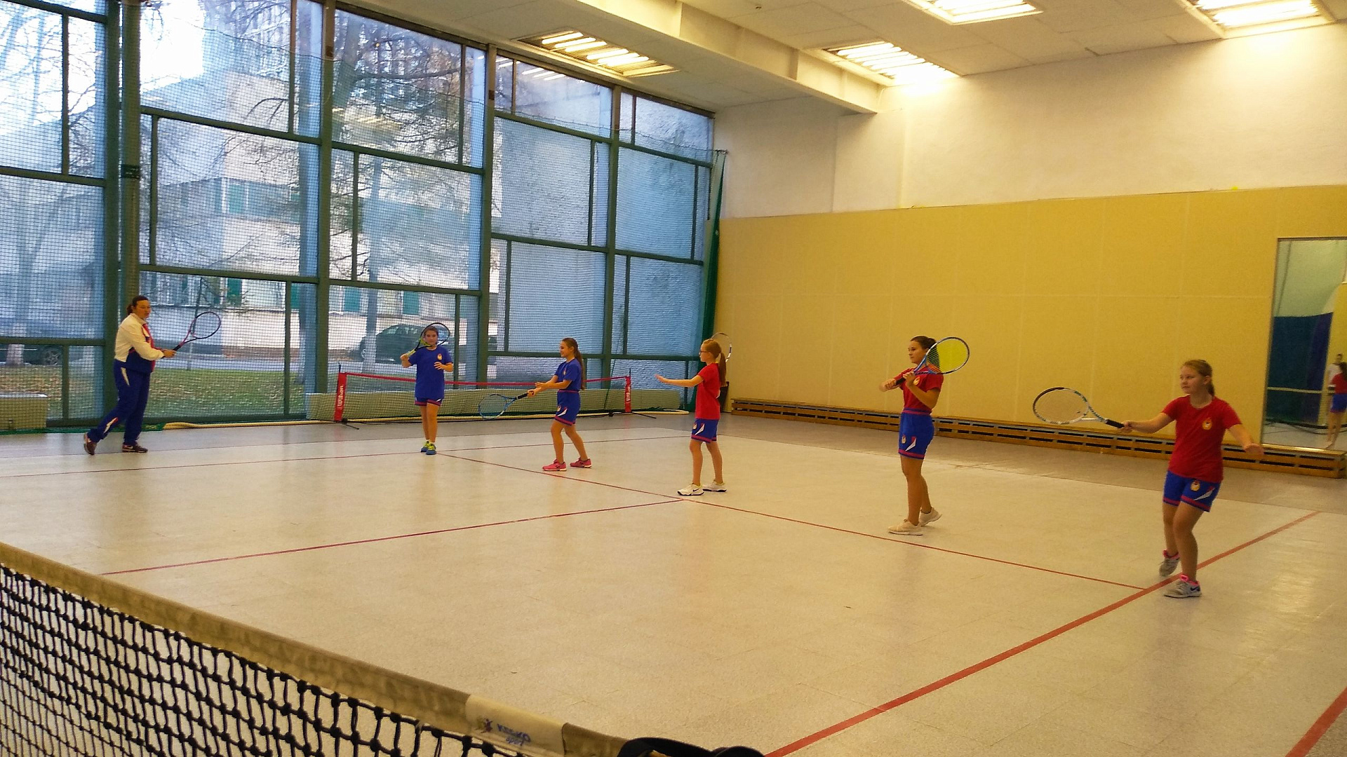 Воспитанники СШОР ЦСКА (по теннису и бадминтону) продолжают наращивать форму и повышать уровень спортивного мастерства