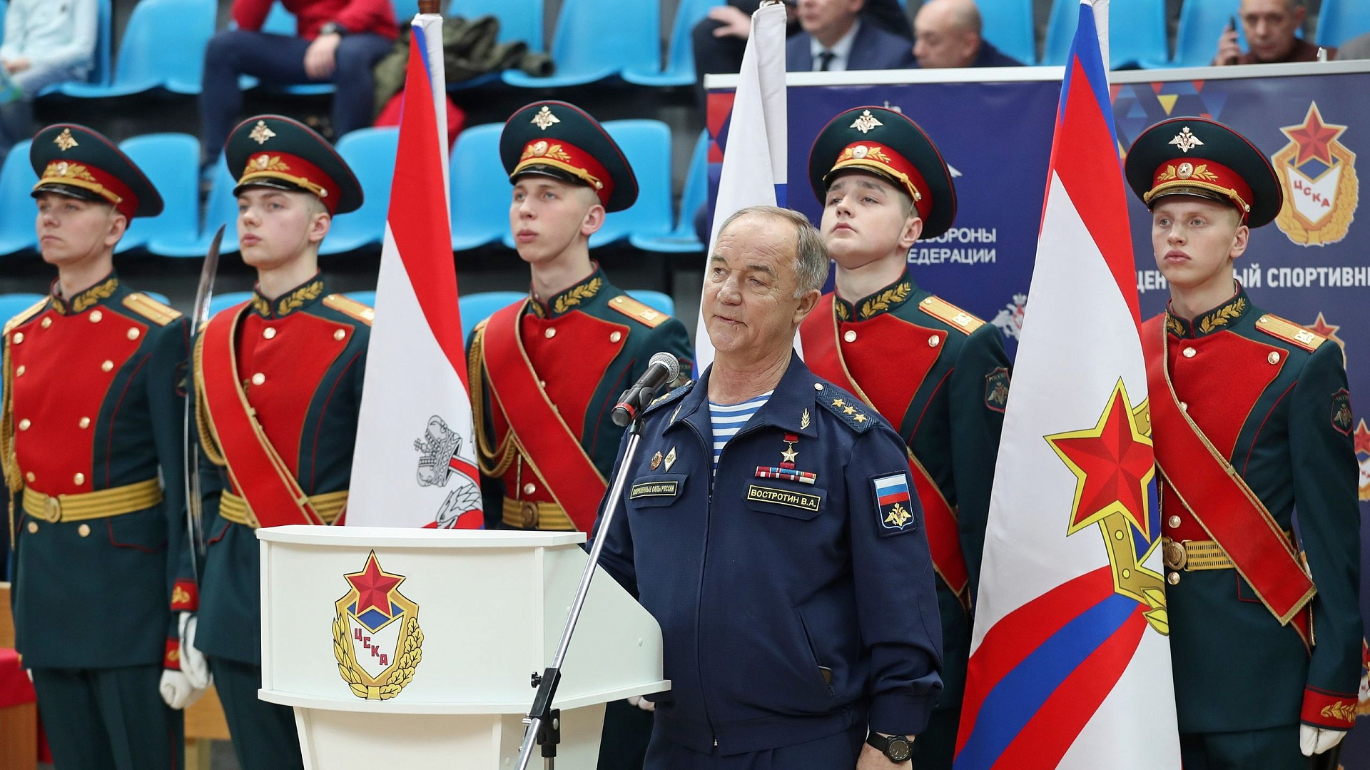 В ЦСКА дали старт Кубку ВС РФ по гиревому спорту имени В.А. Востротина