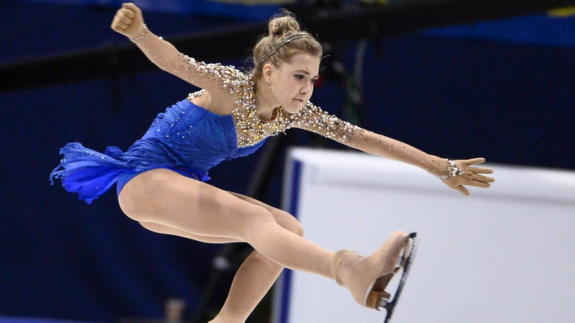 Фигуристка  ЦСКА Елена Радионова занимает пятое место после короткой программы на чемпионате мира