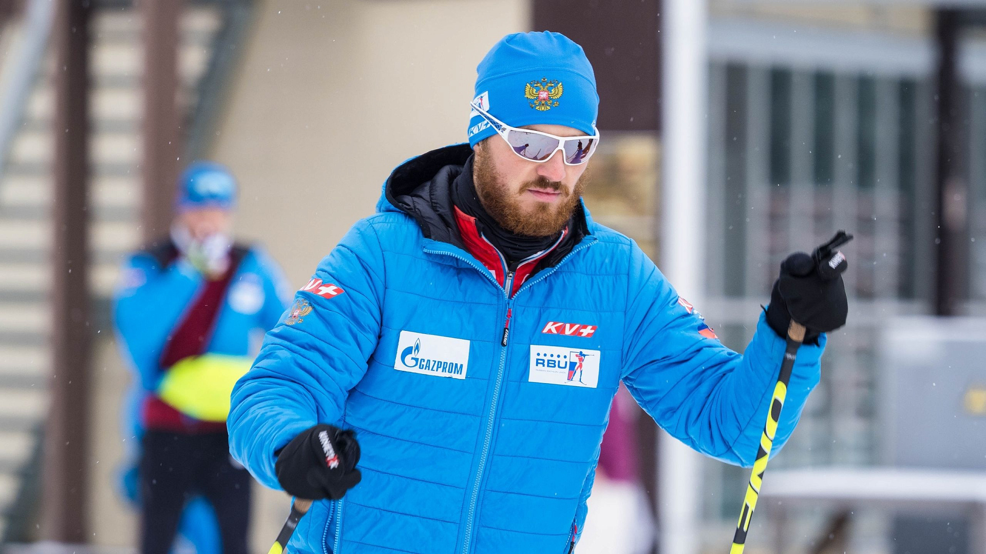 Армеец Антон Бабиков победил в масс-старте на контрольной тренировке сборной России по биатлону