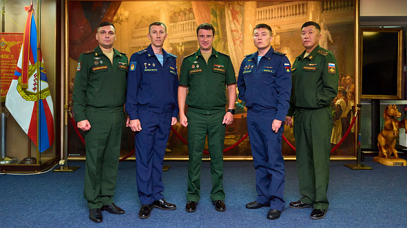 В Музее славы ЦСКА прошли проводы экспедиции в Иран