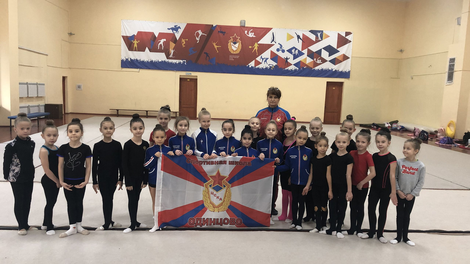 В спортивной школе (комплексная г. Одинцово) набрана новая группа ЭНП-2 отделения художественной гимнастики