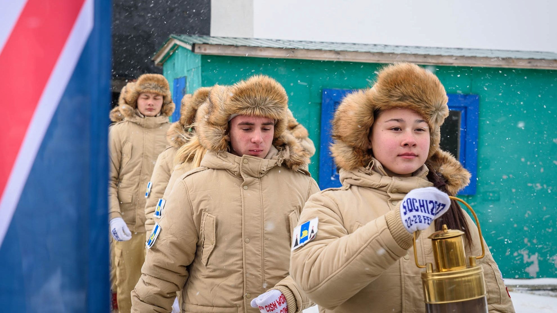 Огонь III зимних Всемирных военных игр зажегся на Сахалине