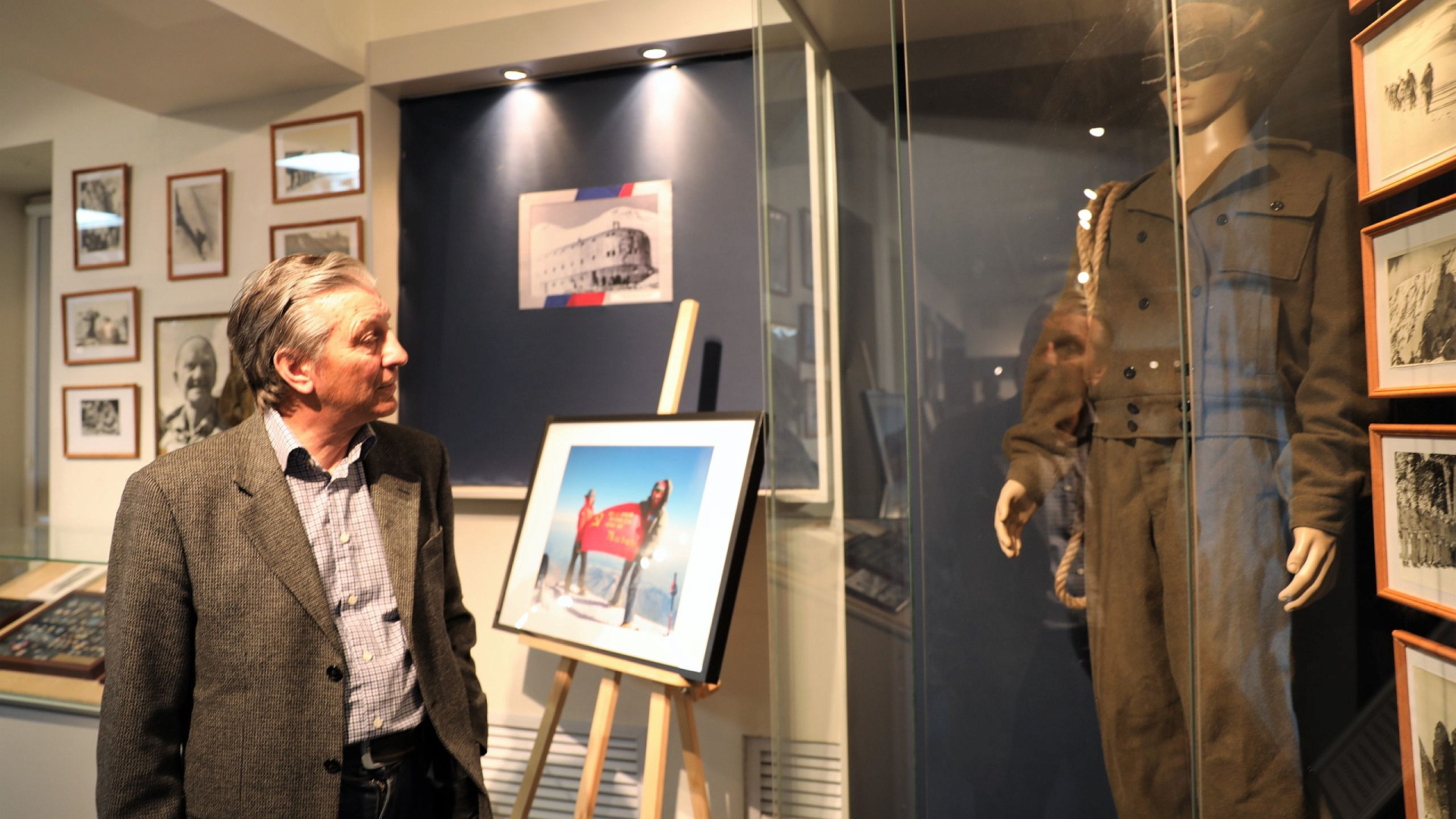 «Увидеть мир с высоты»: В Музее спортивной славы ЦСКА открыта экспозиция посвященная альпинистам-участникам Великой Отечественной войны