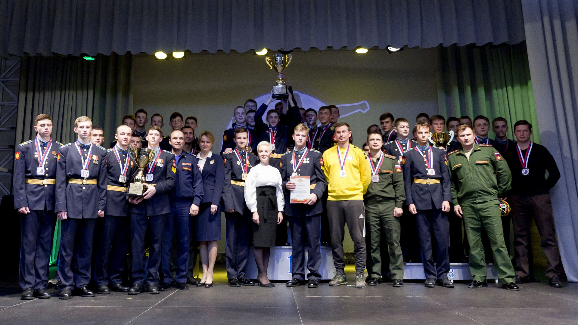 Сборная команда Ставропольского ПКУ стала чемпионом Первенства ВС РФ по гандболу среди довузовских общеобразовательных организаций МО РФ