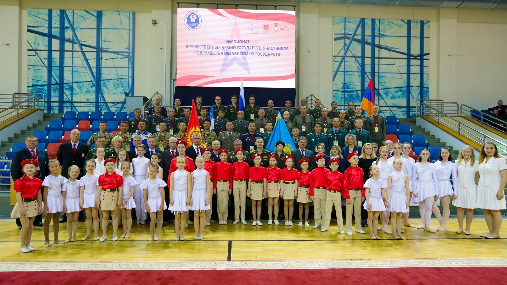 В ЦСКА состоялось открытие Чемпионата дружественных армий государств-участников СНГ «Командирские старты»