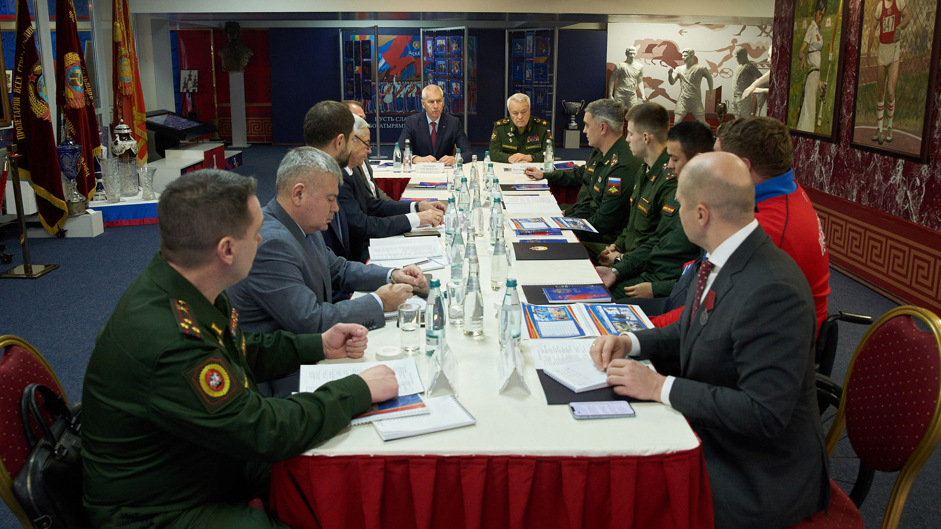 В ЦСКА состоялось совещание посвященное вопросу развития паралимпийского спорта и его интеграции в структуру Минобороны РФ