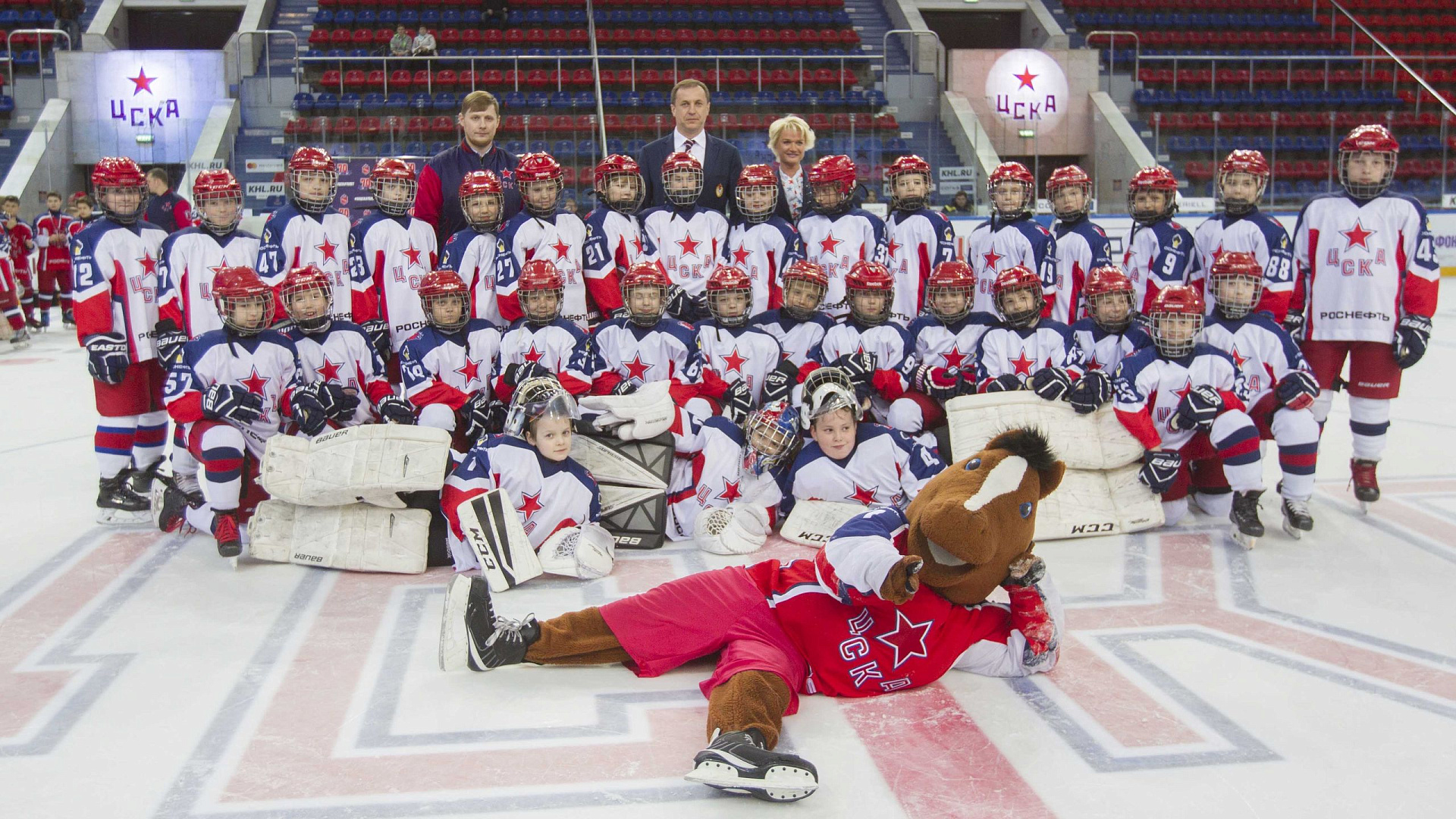 В детской школе ПХК ЦСКА состоялось торжественное закрытие сезона