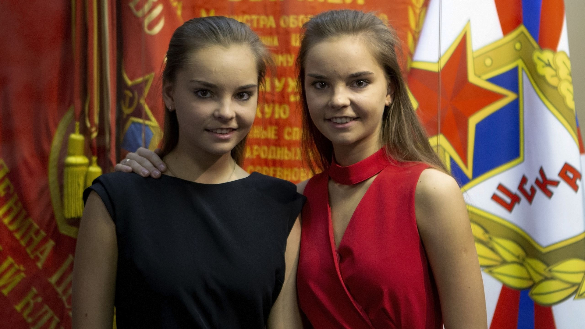 Армейские гимнастки Дина и Арина Аверины: «Самое главное ходить на тренировки с удовольствием» (НАШЕ ВИДЕО)