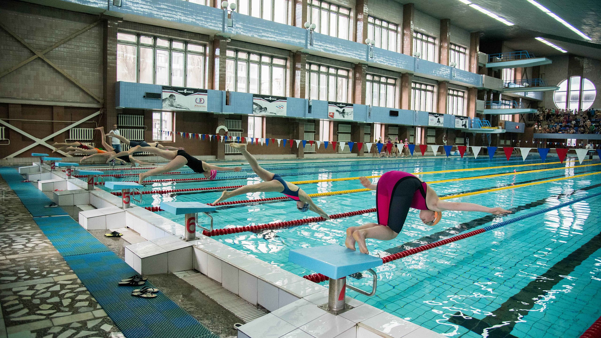 Воспитанники спортивной школы г. Калининград (СКА/г. Санкт-Петербург) приняли участие в первенстве города по плаванию