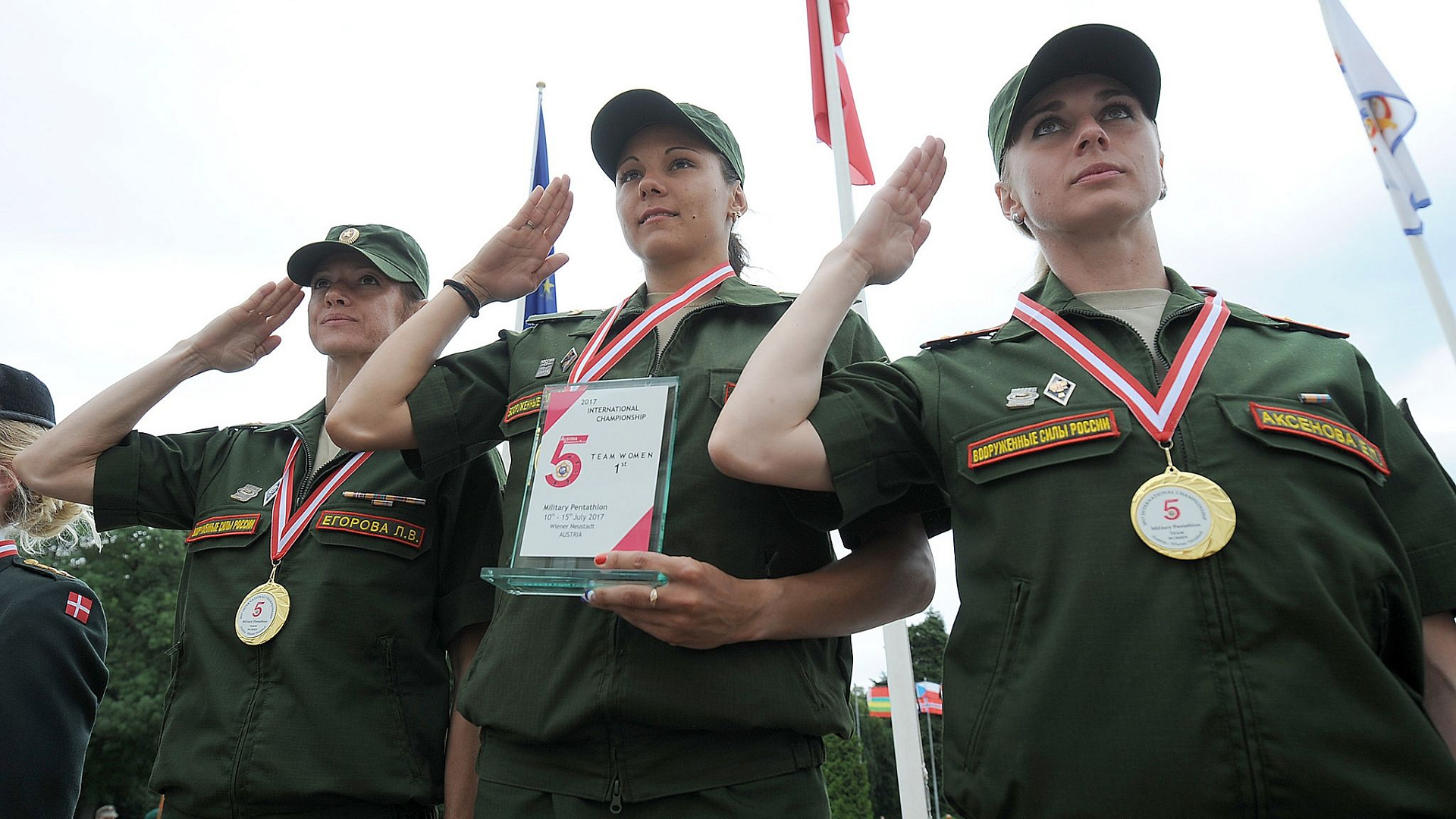 Военные пятиборцы из России лучше всех выступили на турнире в Австрии!