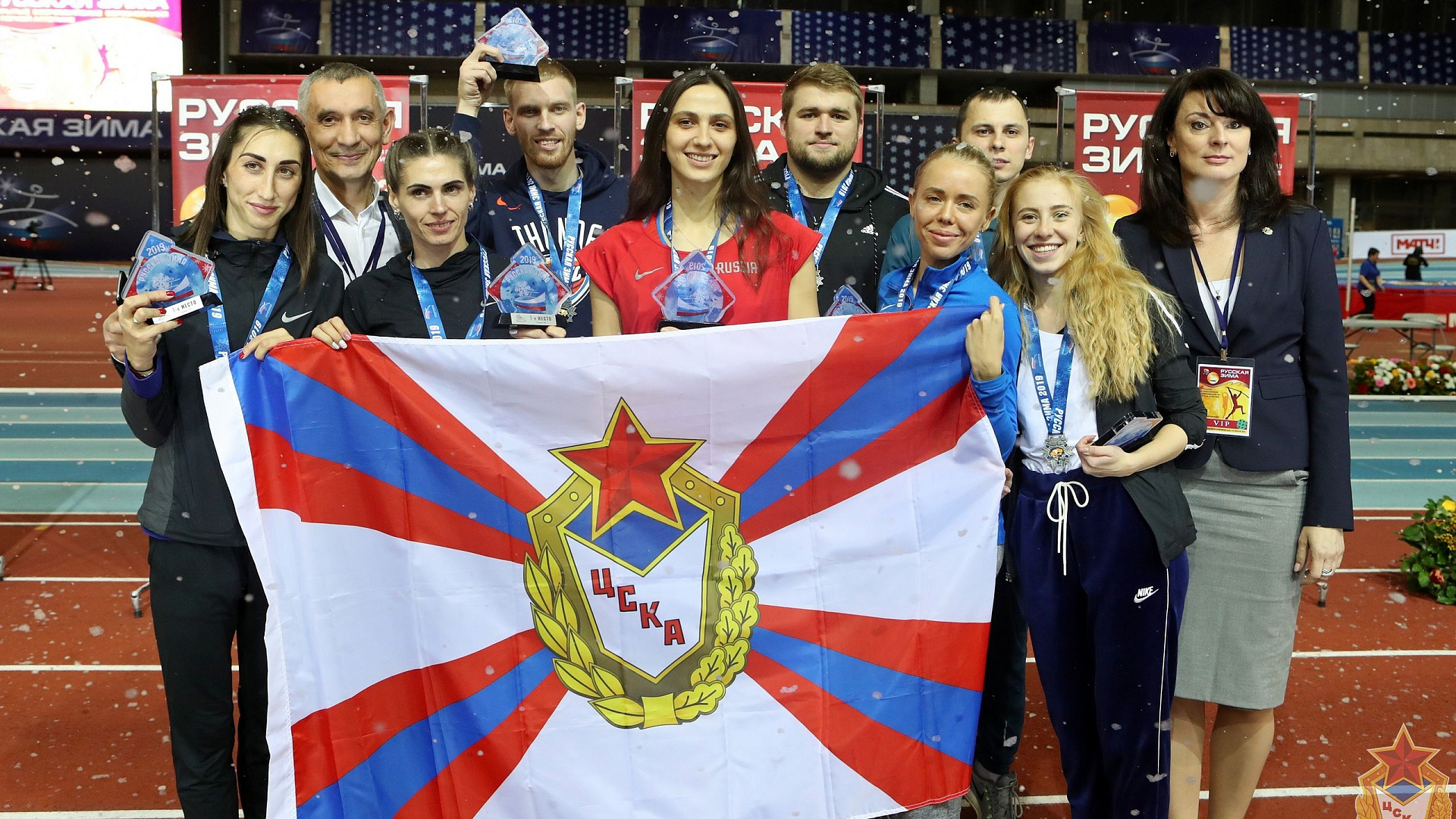 Армейские легкоатлеты растопили «Русскую зиму»