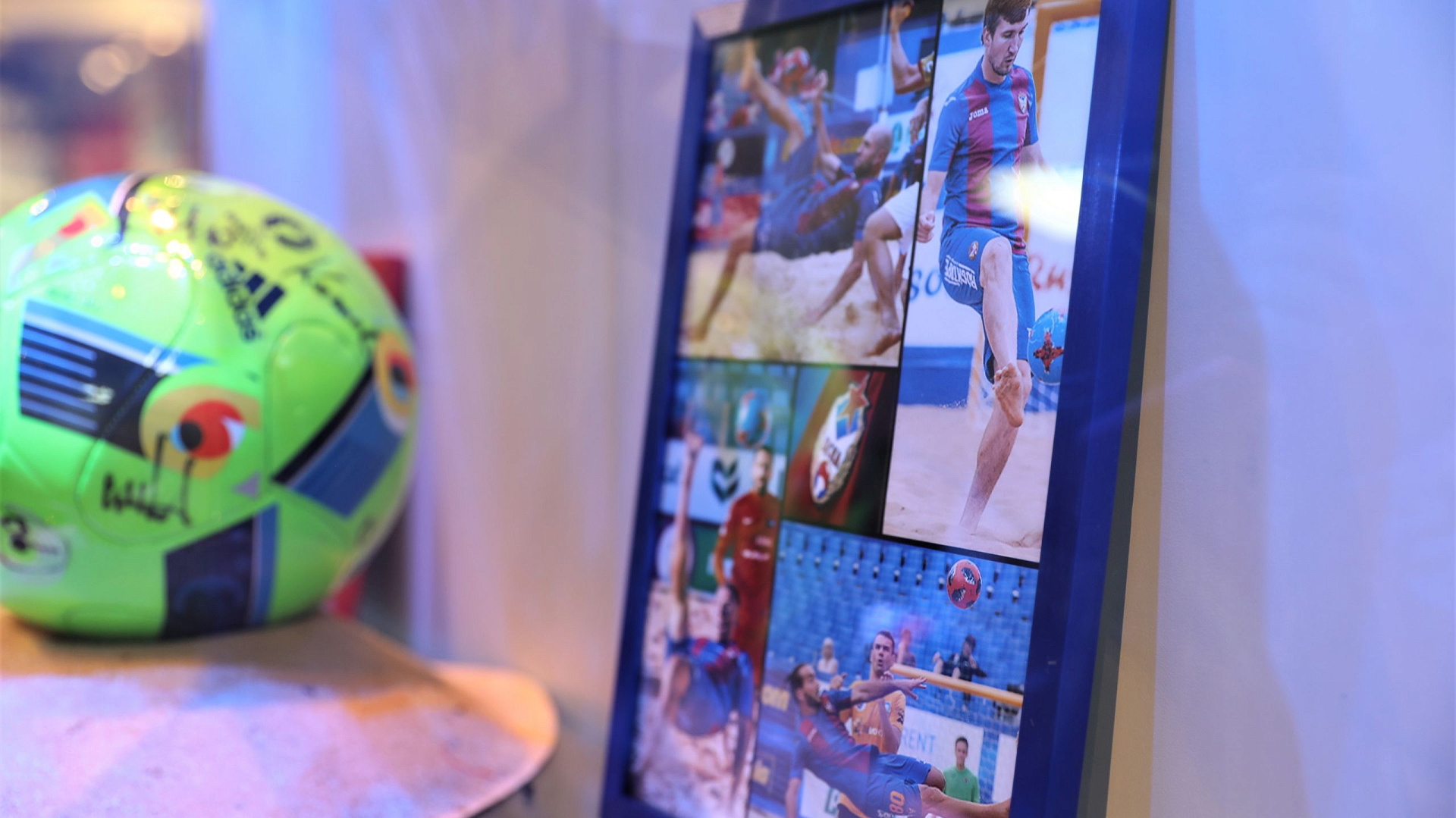 Мяч на песке: В Музее спортивной славы ЦСКА открылась экспозиция посвященная армейскому пляжному футболу