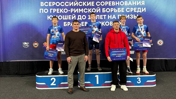 Борцы Самарской спортивной школы ЦСКА завоевали три медали всероссийских соревнований