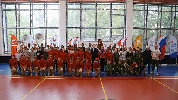 Отборочный тур соревнований на «Кубок ЦСКА по спортивному лазертагу среди юнармейцев  г. Москвы»