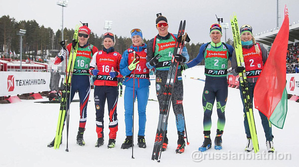 Армейские биатлонисты завоевали медали чемпионата России