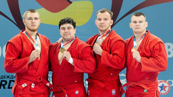 Самбист самарской спортивной роты ЦСКА завоевал серебро международных соревнований