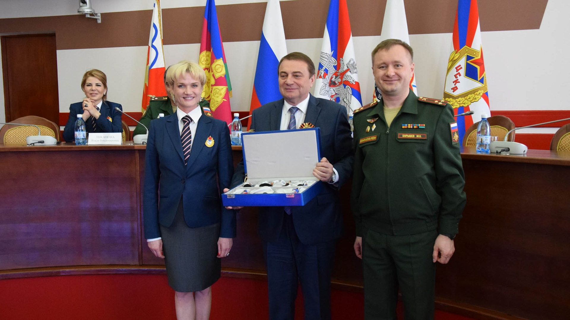 Начальник ЦСКА Михаил Барышев наградил сочинцев за большой вклад в проведение III зимних Всемирных военных игр