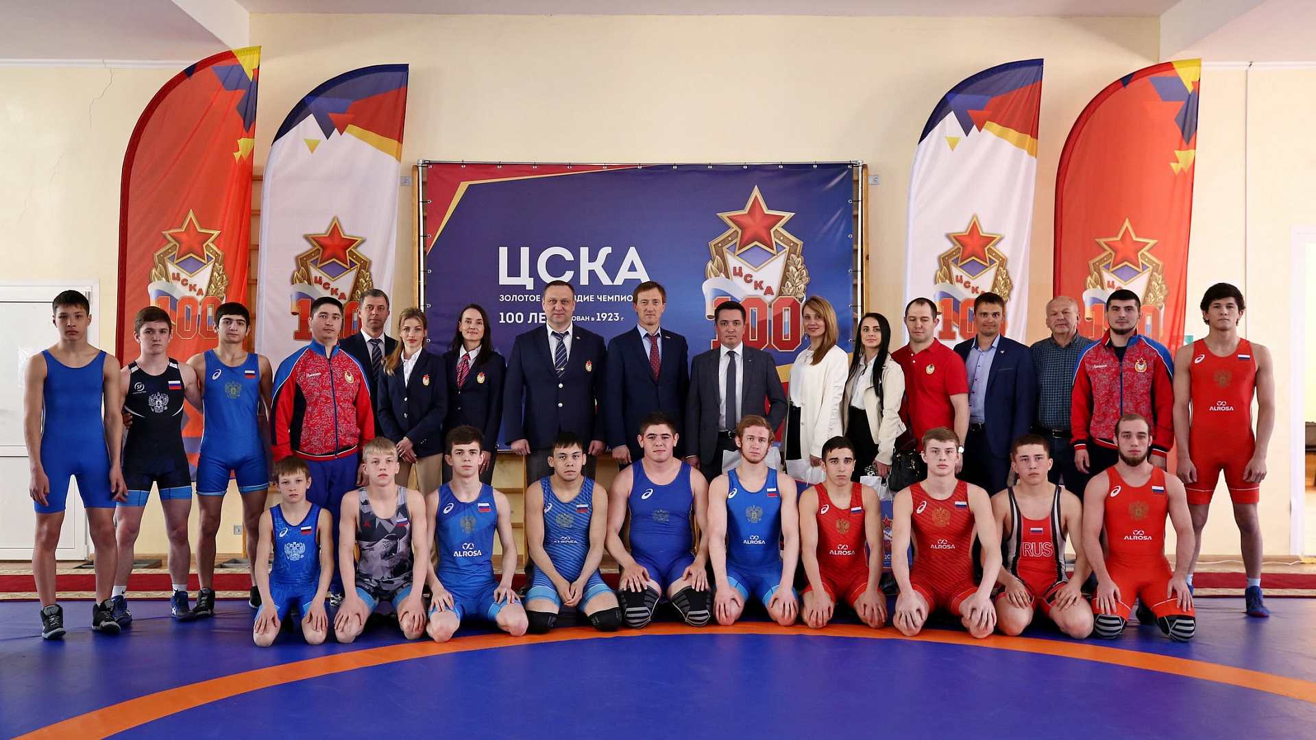 В самарском филиале ЦСКА открылся обновленный зал борьбы