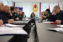 В ЦСКА прошло совещание по вопросам подготовки спортивного резерва и сборной ВС РФ к VIII Всемирным...