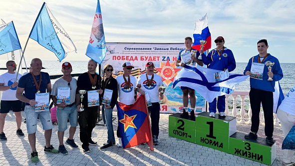 СЕВАСТОПОЛЬСКИЕ ВЕТЕРАНЫ СПОРТА ЦСКА ЗАВОЕВАЛИ ШЕСТЬ МЕДАЛЕЙ НА СОРЕВНОВАНИЯХ НА ОТКРЫТОЙ ВОДЕ «ЗАПЛЫВ ПОБЕДЫ»