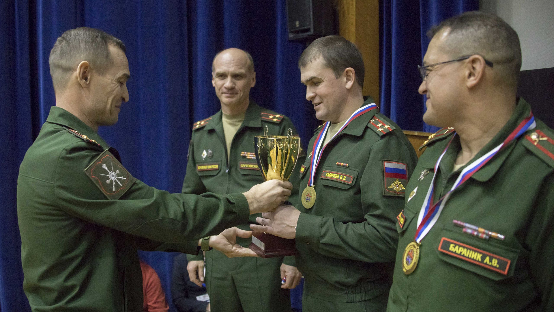 В ЦСКА наградили победителей и призеров «Командирских стартов»-2017