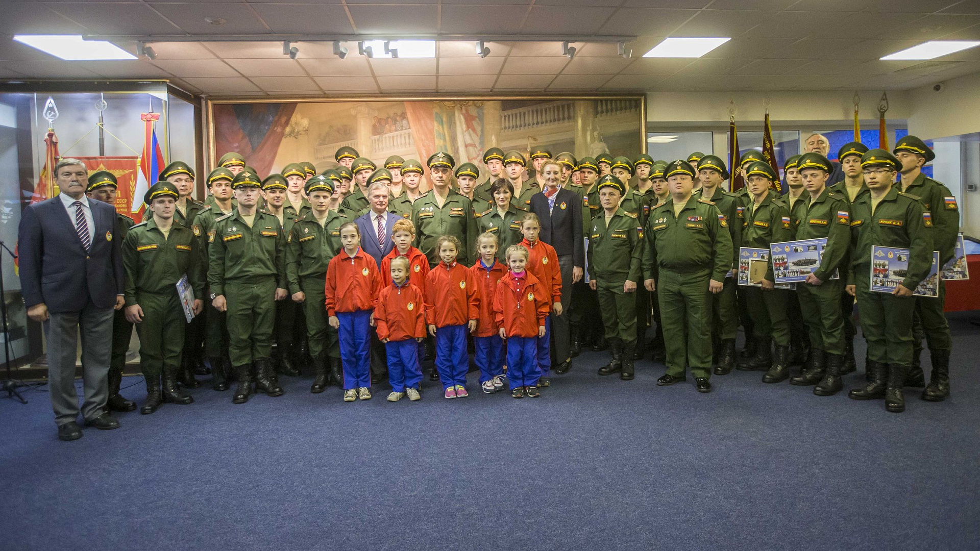 В Москве состоялась церемония увольнения с военной службы военнослужащих спортивной роты ЦСКА/Балашиха