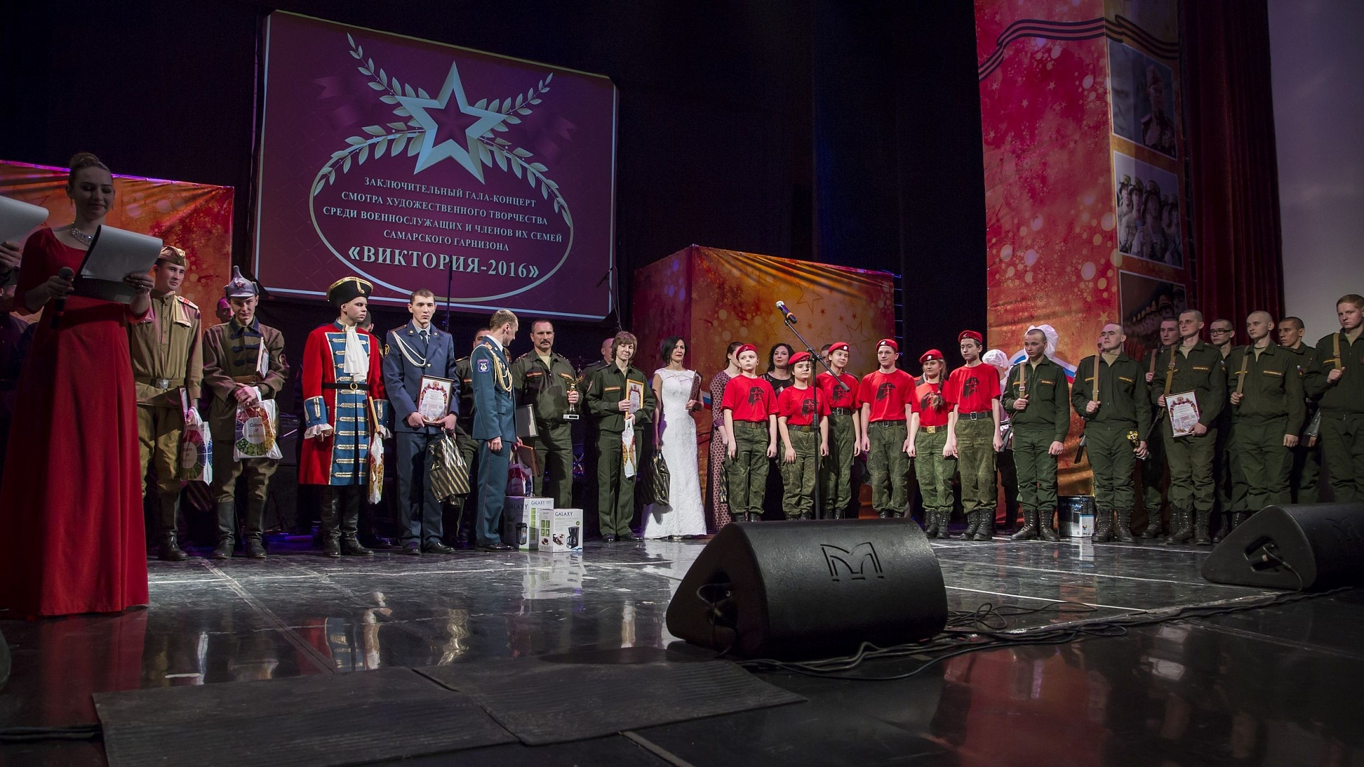 Юнармейцы ЦСКА/Самара приняли участие в гала-концерте среди военнослужащих Самарского гарнизона
