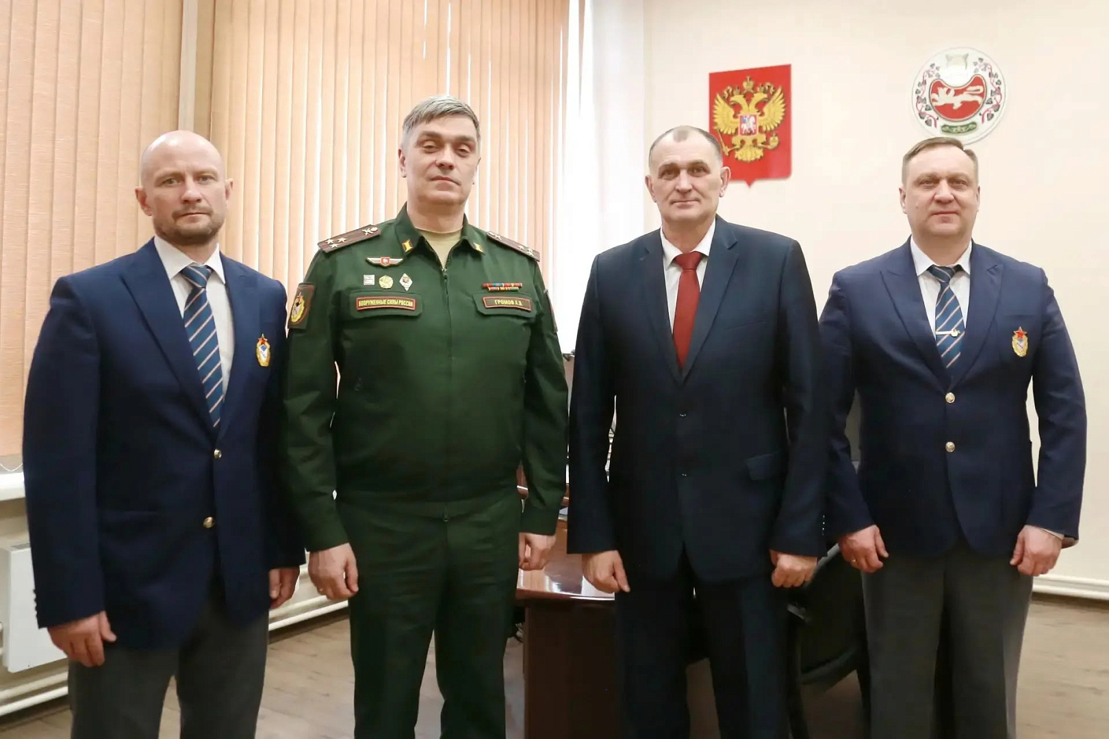 Начальник ЦСКА Артем Громов провел рабочие встречи в Республике Хакасия 