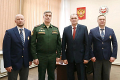 Начальник ЦСКА Артем Громов провел рабочие встречи в Республике Хакасия