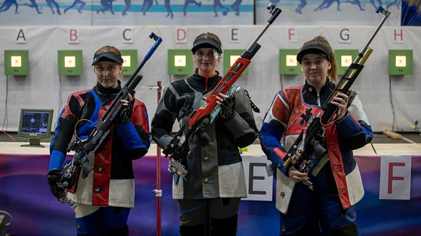 Спортсмены ЦСКА завоевали шесть медалей Кубка России по стрельбе из пневматического оружия