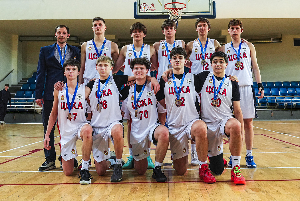 СШОР ЦСКА — чемпион Первенства Москвы по баскетболу среди юношей 2011 г. р.