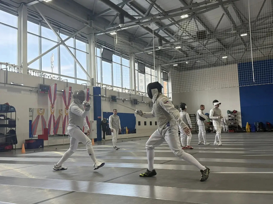 В Москве проходит Кубок ВС РФ по фехтованию