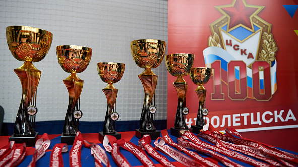 Открытили VII Кубок Вооруженных Сил РФ по гиревому спорту имени Героя Советского Союза генерал-полковника Валерия Востротина