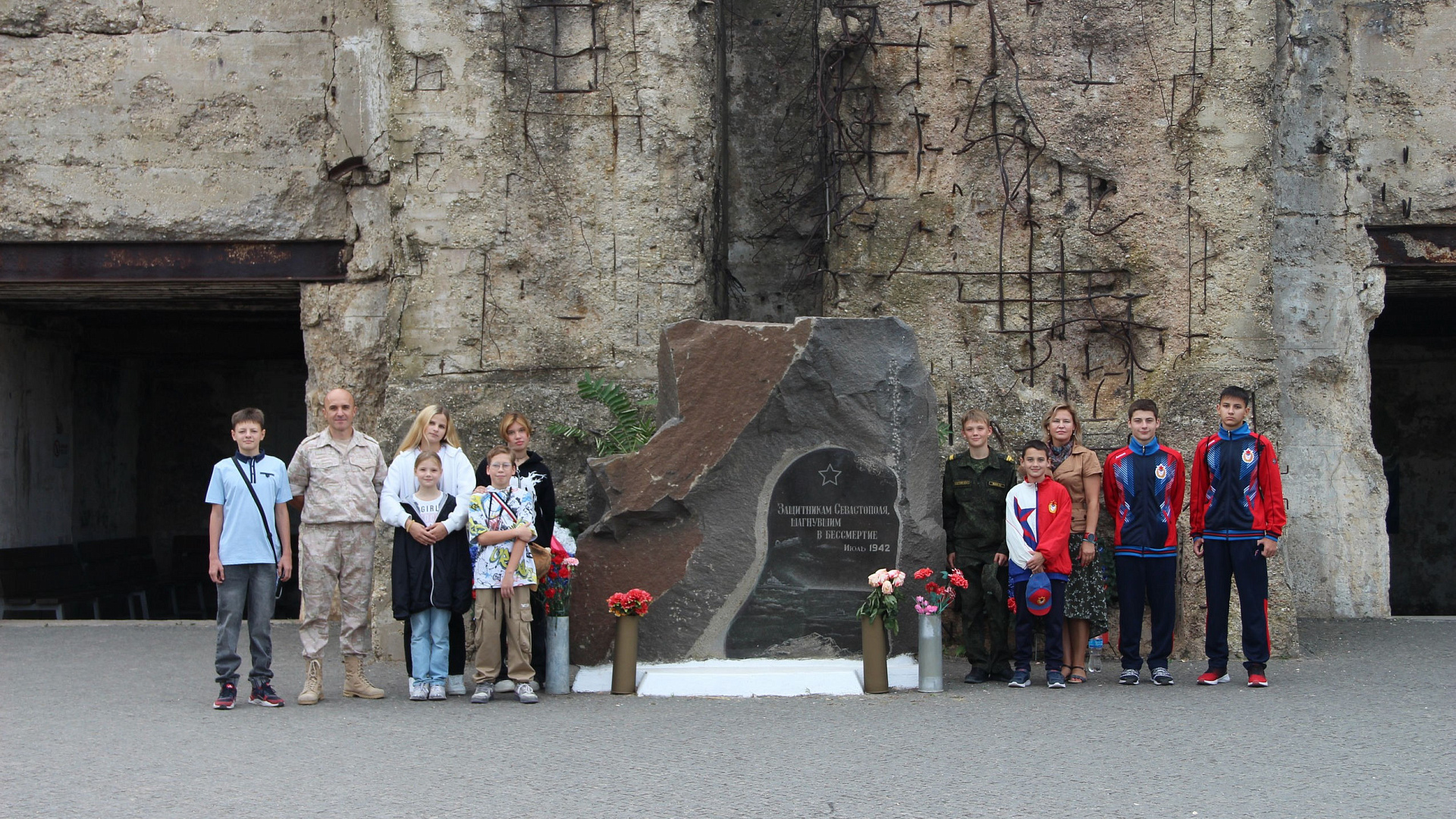 Воспитанники СШ (К) ЦСКА г. Севастополь продолжили обучение в Батарейной школе после летних каникул