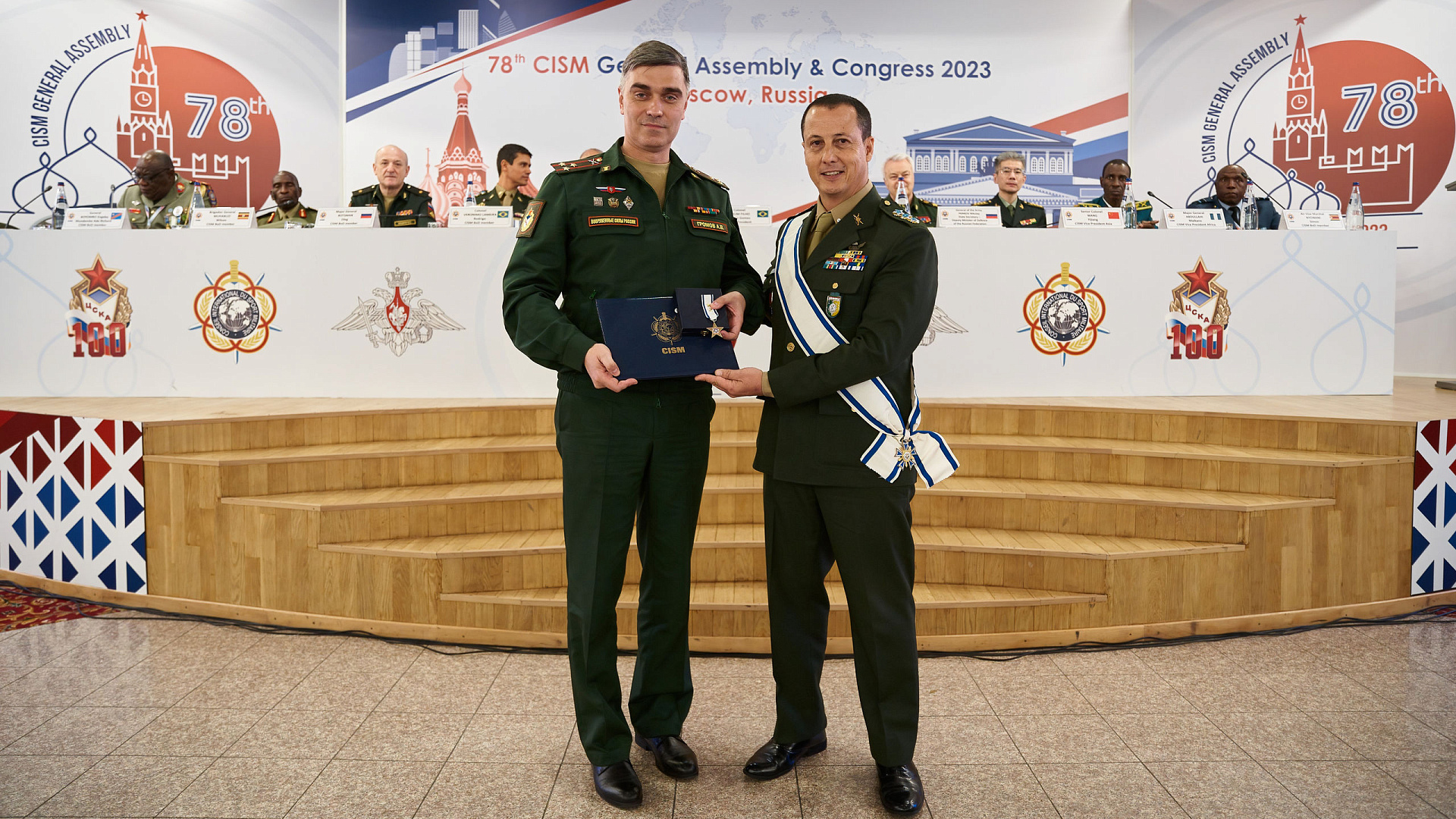 Центральный спортивный клуб Армии получил высшую награду Международного совета военного спорта - «Золотую звезду»