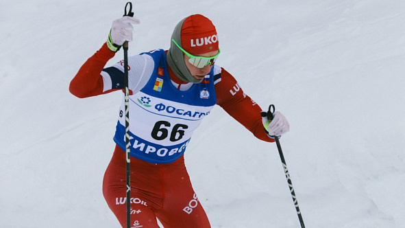 Большунов одержал пятую победу подряд