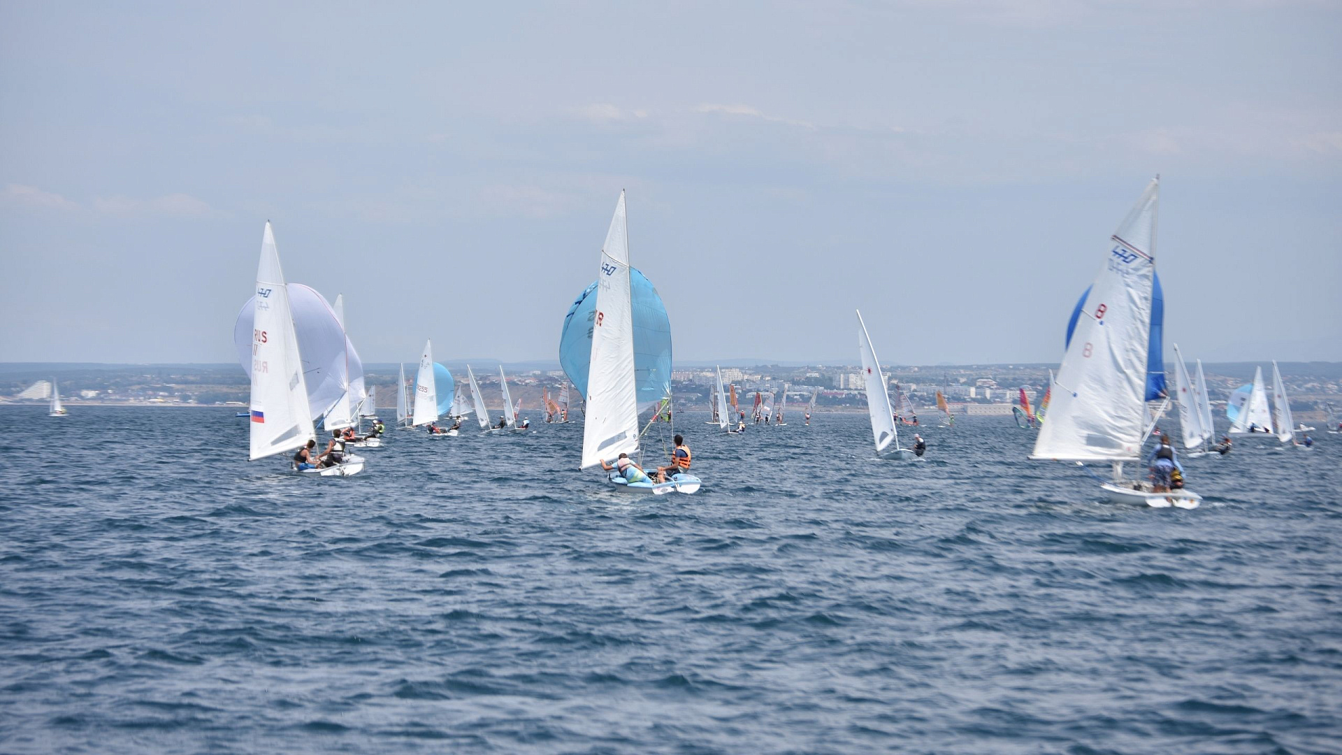 23 награды завоевали спортсмены спортивной школы филиала ЦСКА г. Севастополь на первенстве Севастополя по парусному спорту