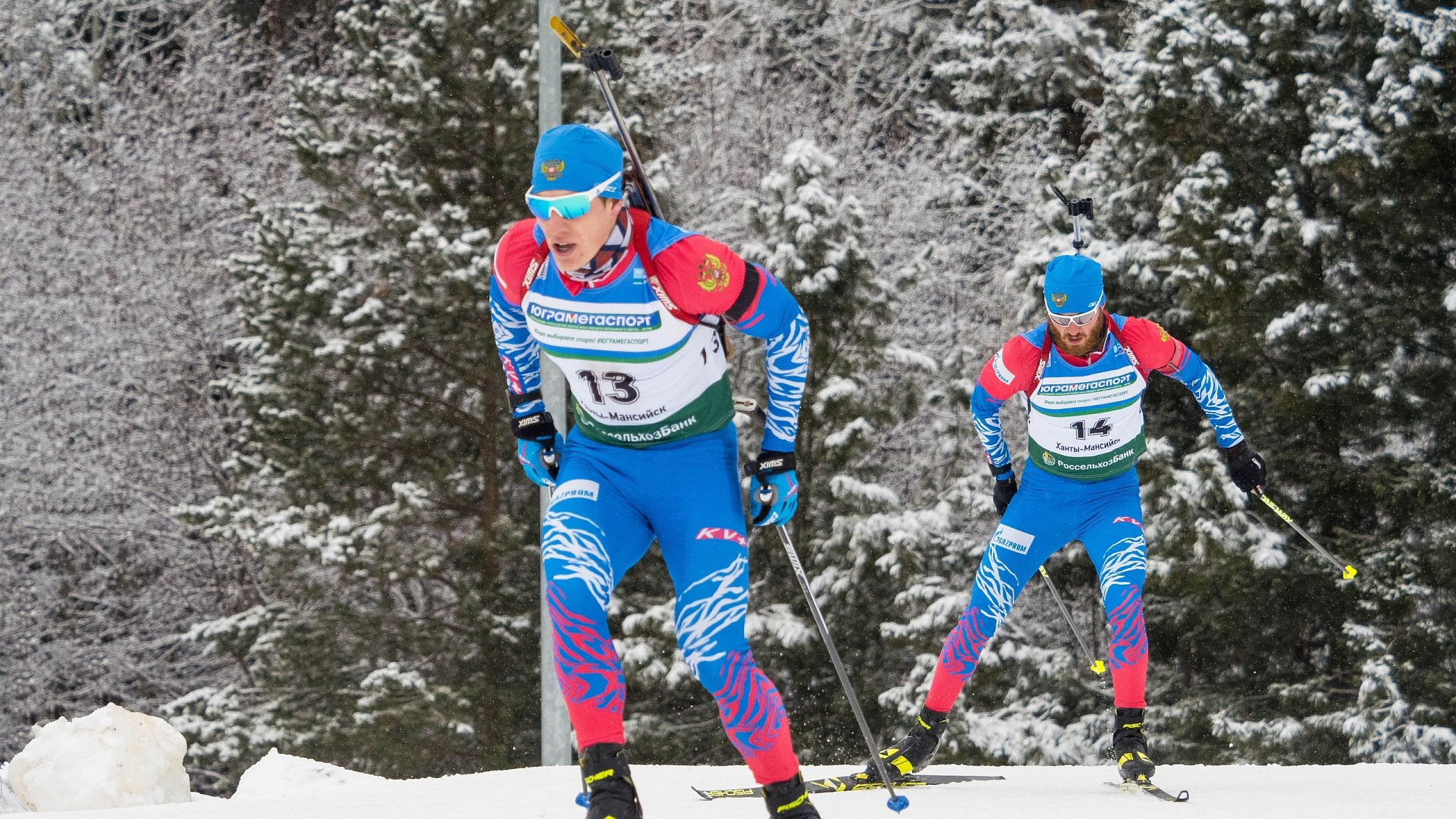 Результаты армейских биатлонистов Петра Пащенко Антона Бабикова и Эдуара Латыпова на первой контрольной гонке сборной России