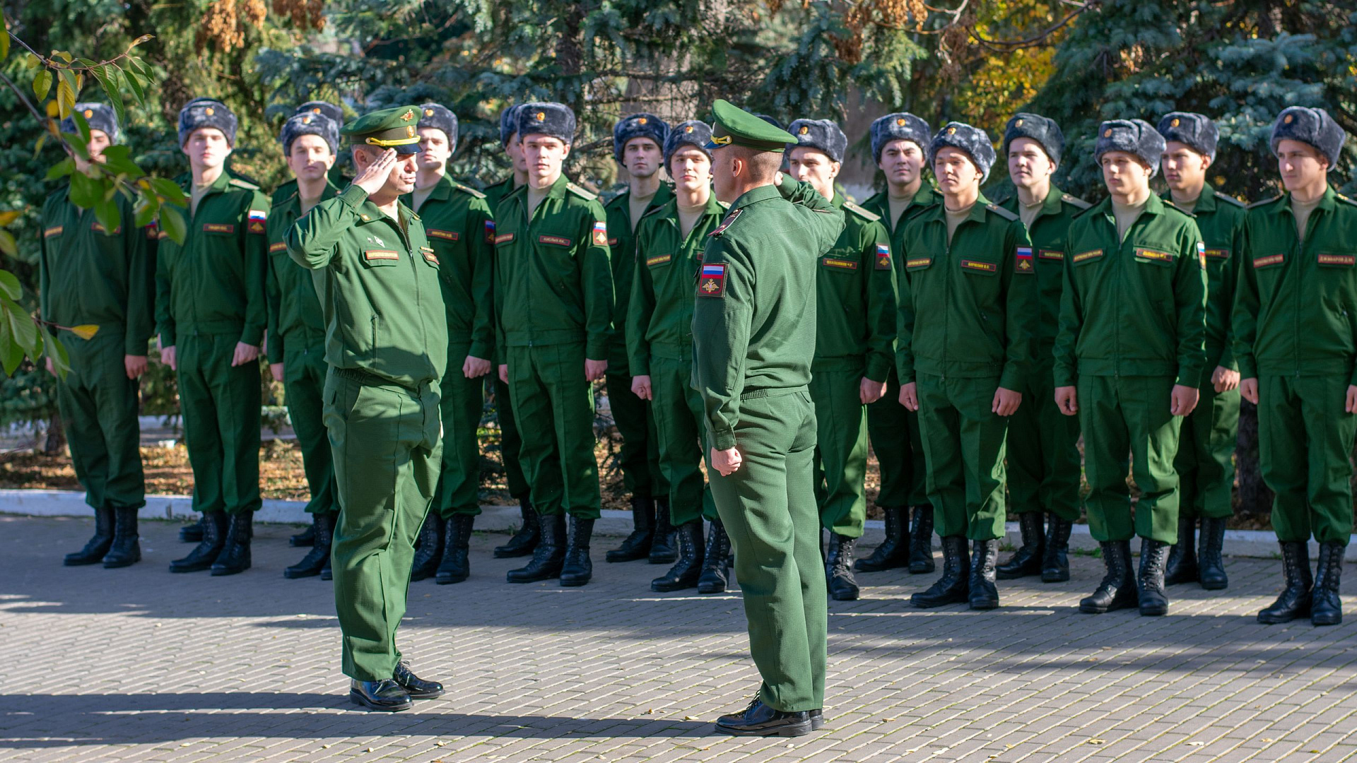 В Севастопольском филиале ЦСКА состоялась торжественная церемония увольнения в запас военнослужащих спортивной роты