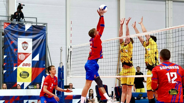 Военнослужащий самарской спортивной роты ЦСКА стал победителем этапа Кубка России по волейболу