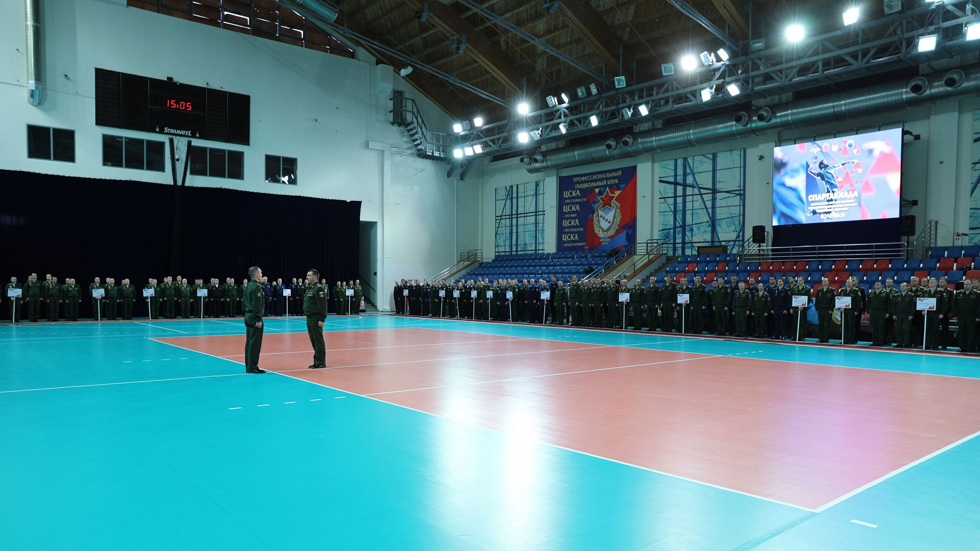 36 команд выступят на турнире по волейболу в рамках Спартакиады МО РФ