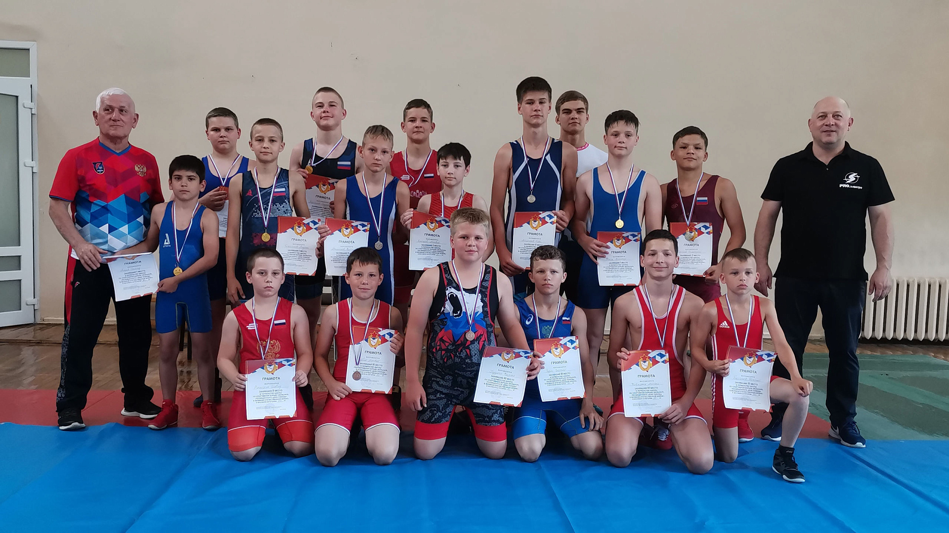 В спортивном центре (МиФП г. Калининград) филиала ЦСКА Санкт-Петербург завершилось Первенство по вольной борьбе посвященное «Дню Победы в Великой Отечественной Войне»