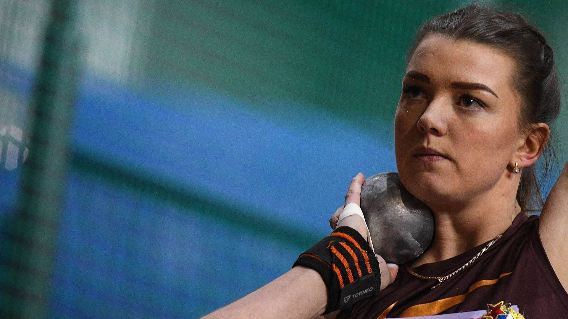 Легкоатлетка ЦСКА Алена Гордеева (Бугакова) выиграла московский турнир по толканию ядра