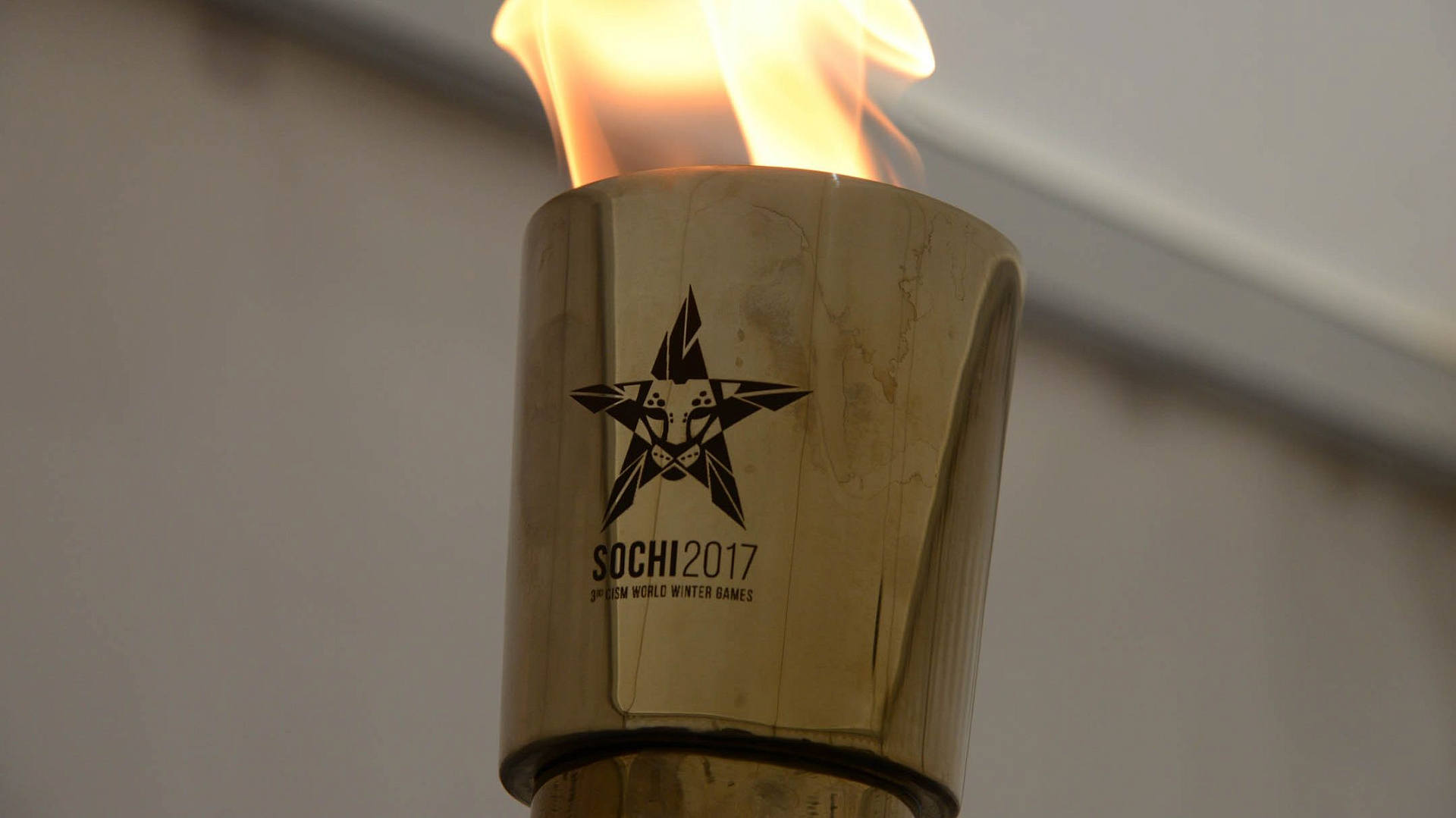 Атрибуты эстафеты огня III зимних Всемирных военных игр будут переданы в Музей ЦСКА