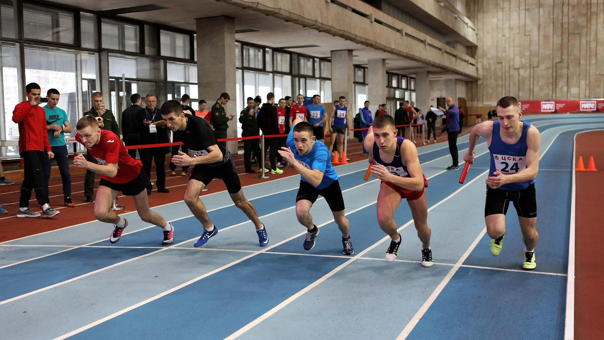 Команда ВКА победила на Спартакиаде военных ВУЗов МО РФ по легкой атлетике