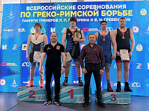 Борцы самарской спортивной школы ЦСКА завоевали четыре медали всероссийских соревнований